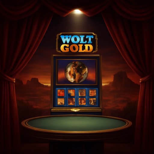 CD33 Wolf Gold মরুভূমির পটভূমি